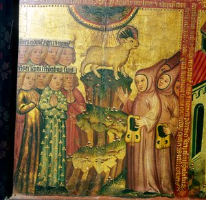 Baranek z Góry Syjon, XIV-XV wiek.