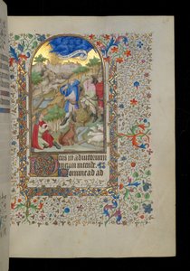 Zwiastowanie pasterzom autorstwa Master Dunois