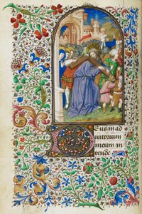 Księga godzin dla Jeana de Dunois, f.136v, ok. 1436-50 (rękopis iluminowany)