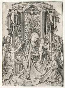 Madonna na tronie z ośmioma aniołami