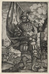 Chorąży, 1537. autorstwa Master F. G.