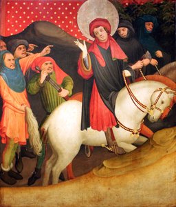 Szyderstwo ze świętego Tomasza z Canterbury autorstwa Master Francke