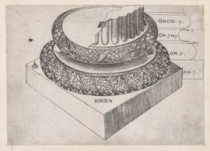 Lustro rzymskiej świetności: baza jonowa, ca. 1537, ok. 1537 1537