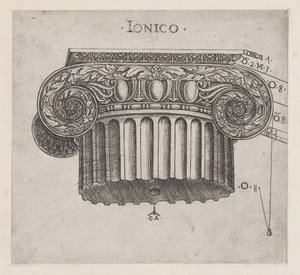 Lustro rzymskiej świetności: stolica jońska, ca. 1537., ca. 1537