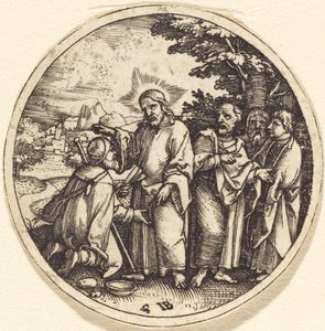 Chrystus pocieszający setnika autorstwa Master IB