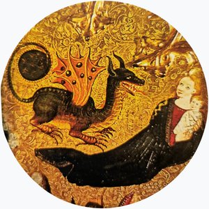 Sen świętego Jana Ewangelisty na Patmos autorstwa Master of Aiguatèbia
