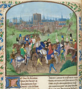 Paryż Anjou autorstwa Master of Anthony of Burgundy