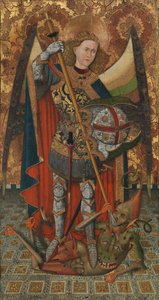 Święty Michał, 1450-1500. autorstwa Master of Belmonte