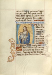 Virgo lactans autorstwa Master of Cardinal Bourbon