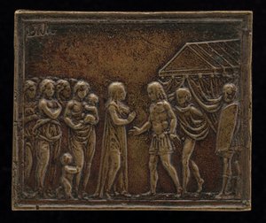 Coriolanus i kobiety Rzymu.