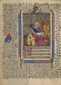 Święty Marek, ok. 1410 (tempera, złoto płatkowe, złota farba i tusz)