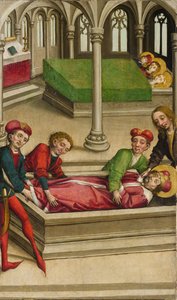 Pogrzeb św. Wacława, ca. 1490-1500. autorstwa Master of Eggenburg