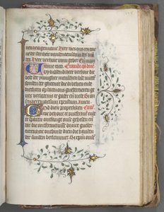 Księga godzin (użytek Utrecht): fol. 175r, tekst
