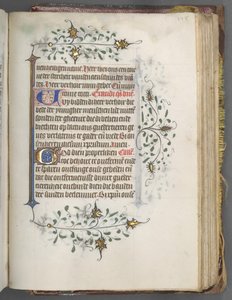 Księga godzin użytkowania Utrechtu: fol. 175r, Tekst, ok. n.e. 1460-1465.