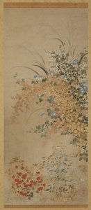 Kwiaty i trawy, okres Edo, 1600-1630.