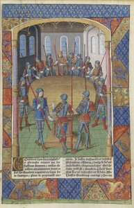 Lancelot Jeziora. Król Artur i Rycerze Okrągłego Stołu, 1494.