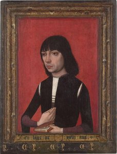 Niderlandzki: Portret młodego mężczyzny z rodziny Fonseca Portret młodego mężczyzny z rodziny Fonseca autorstwa Master of Portraits of Princes