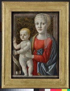 Madonna z Dzieciątkiem, 1440-ok.1450 autorstwa Master of Pratovecchio