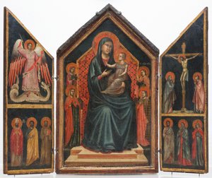 Madonna z Dzieciątkiem na tronie ze świętymi Łucją, Małgorzatą, Marią Magdaleną i Katarzyną Aleksandryjską