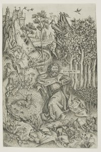 Św. Jan Chrzciciel na pustkowiu autorstwa Master of Saint John the Baptist