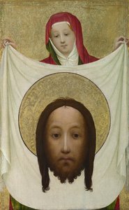 Św. Weronika z Sudarium, ok. 1420 autorstwa Master of Saint Veronica