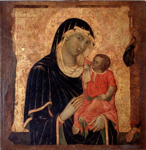Dziewica z dzieckiem (Obraz, ok. 1350) autorstwa Master of Santa Maria di Castello