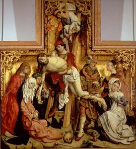 Zejście z krzyża (olej na desce) autorstwa Master of St. Bartholemew