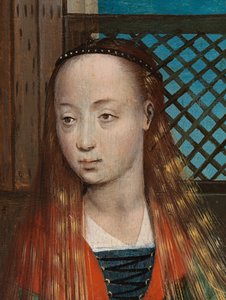 Fragment Miłosierdzia św. Mikołaja z Ołtarza św. Mikołaja, ok. 1486-93 (olej na desce)