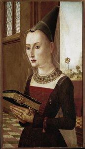 Portret Marii Bonciani (olej na drewnie)