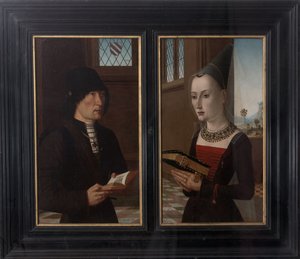 Portrety bankiera Pierantonio Baroncellego i jego żony Marii Bonciani, 1489