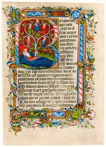Drzewo Jessego, początek XV wieku. autorstwa Master of the Beaufort Saints