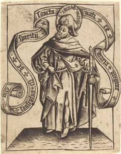 Św. Jakub Większy autorstwa Master of the Berlin Passion