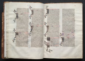 Mszał Gotha: Fol. 23r, Tekst, c. 1375.