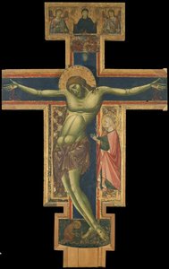 Krucyfiks autorstwa Master of the Borgo Crucifix
