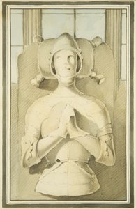 Wizerunek Roberta, księcia Normandii, św. Filipa, ok. 1799 (ołówek i akwarela na papierze) autorstwa Master of the Bristol Church Monuments