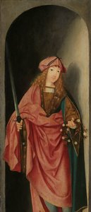 Św. Walerian, lewe skrzydło tryptyku autorstwa Master of the Brunswick Diptych (attributed to)