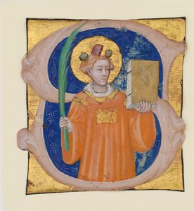 Iluminacja rękopisu ze św. 1410-20.