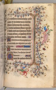 Godziny Karola Szlachetnego, króla Nawarry 1361-1425: fol. 237r, Tekst, c. 1405. autorstwa Master of the Brussels Initials and Associates