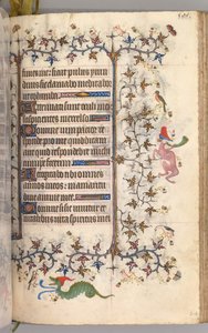 Godziny Karola Szlachetnego, króla Nawarry 1361-1425: fol. 247r, Tekst, c. 1405. autorstwa Master of the Brussels Initials and Associates