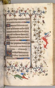 Godziny Karola Szlachetnego, króla Nawarry 1361-1425: fol. 248r, Tekst, ok. n.e. 1405. autorstwa Master of the Brussels Initials and Associates
