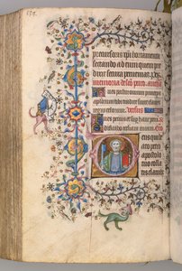 Godziny Karola Szlachetnego, króla Nawarry 1361-1425: fol. 263r, Św. 1405.