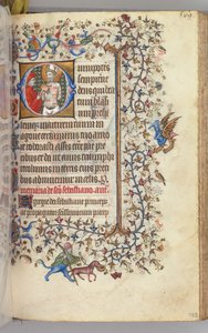Godziny Karola Szlachetnego, króla Nawarry 1361-1425, fol. 279r, Św. 1405. autorstwa Master of the Brussels Initials and Associates