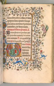 Godziny Karola Szlachetnego, króla Nawarry 1361-1425, fol. 289r, St. Germain, ok. n.e. 1405. autorstwa Master of the Brussels Initials and Associates