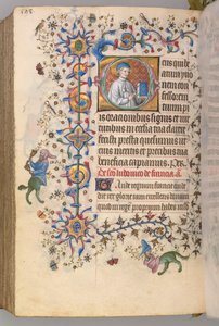 Godziny Karola Szlachetnego, króla Nawarry 1361-1425, fol. 293v, św. 1405.