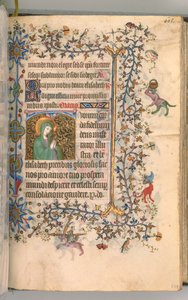 Godziny Karola Szlachetnego, króla Nawarry 1361-1425, fol. 297r, św. 1405. autorstwa Master of the Brussels Initials and Associates