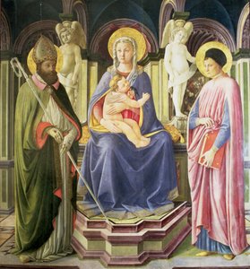 Madonna z Dzieciątkiem z Św. Klemens i Justyn, 1449-50