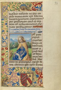 Jan na Patmos autorstwa Master of the Chronique scandaleuse