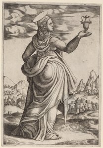 Magdalena autorstwa Master of the Die after Follower of Raphael