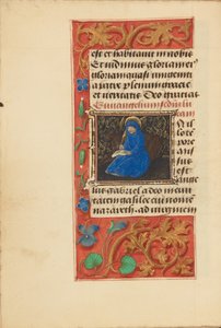 Początek I: Święty Łukasz autorstwa Master of the Dresden Prayer Book