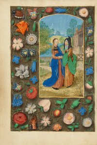 Wizytacja autorstwa Master of the Dresden Prayer Book